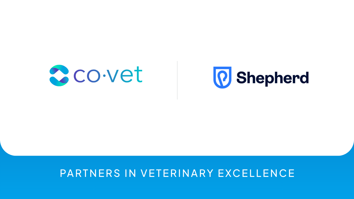 CoVet and Shepherd Announce Integration to Connect Veterinary Documentation Workflows