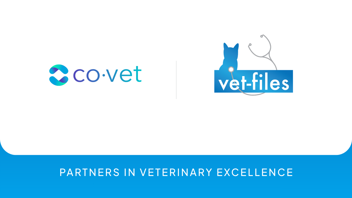 CoVet and Vet-Files Launch Integration to Simplify Veterinary Documentation Across International Markets