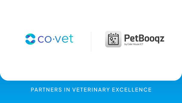 CoVet Launches Petbooqz Integration to Give Australian Veterinary Teams More Time Back