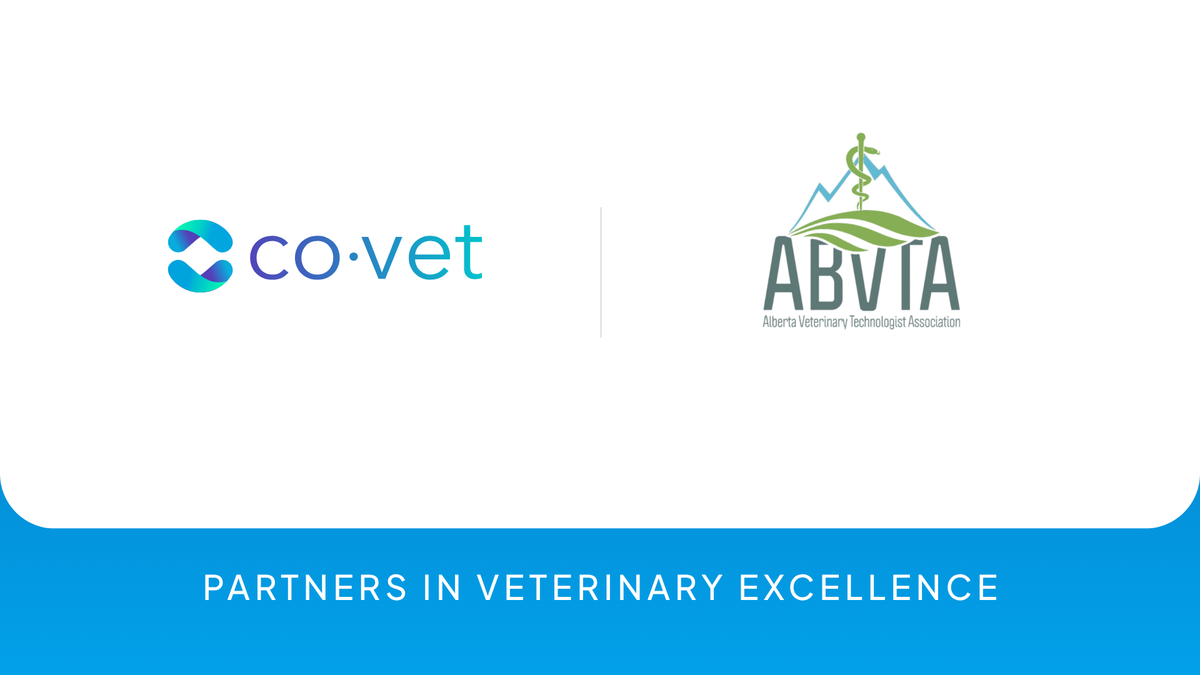 CoVet and ABVTA Partner to Bring Practical AI Support to Alberta’s Veterinary Technologists