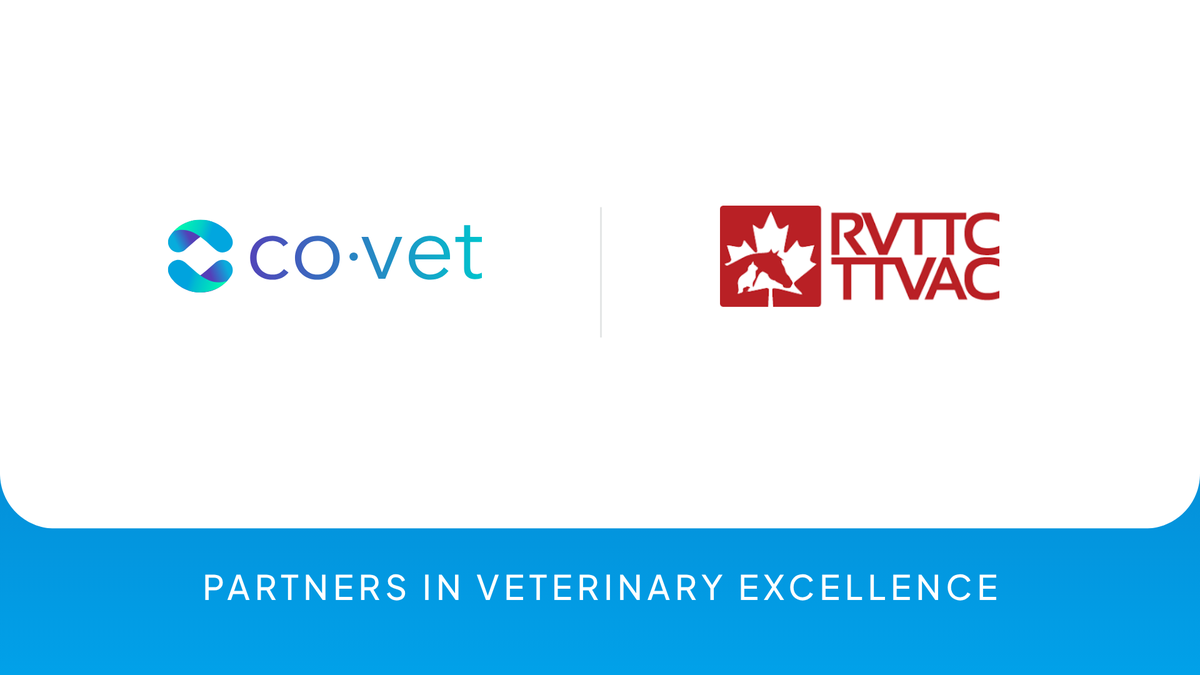 CoVet Partners with RVTTC to Bring AI Support and Education to Veterinary Technologists Across Canada