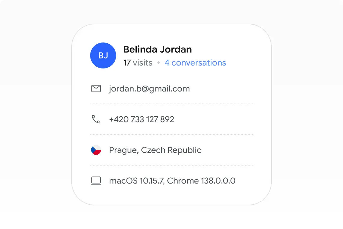 Collect more than phone and email