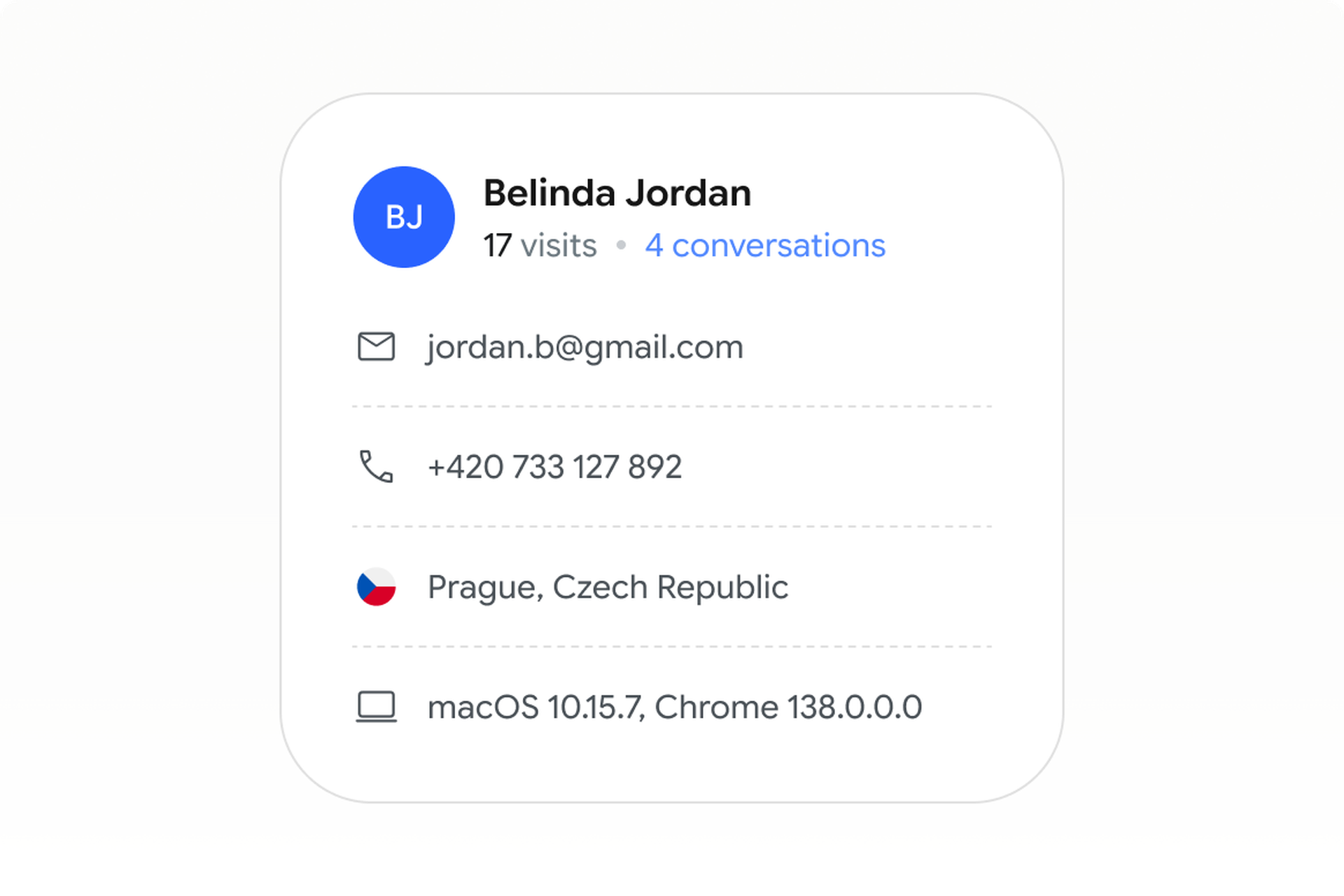 Collect more than phone and email