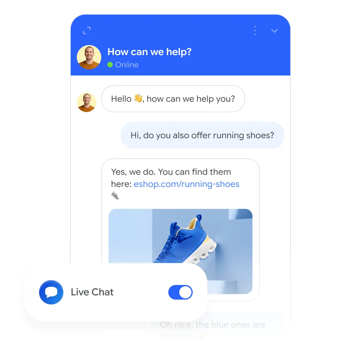 Live Chat integration