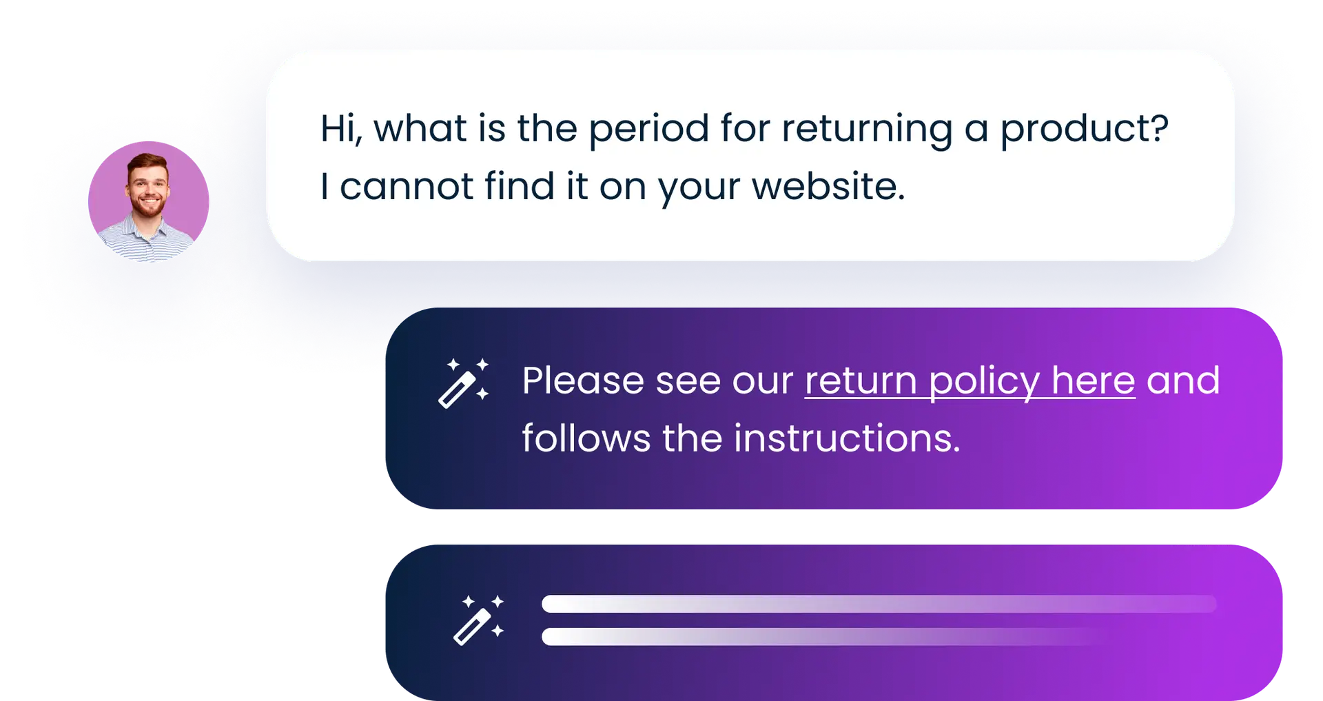Help your agents respond to your customers with AI
