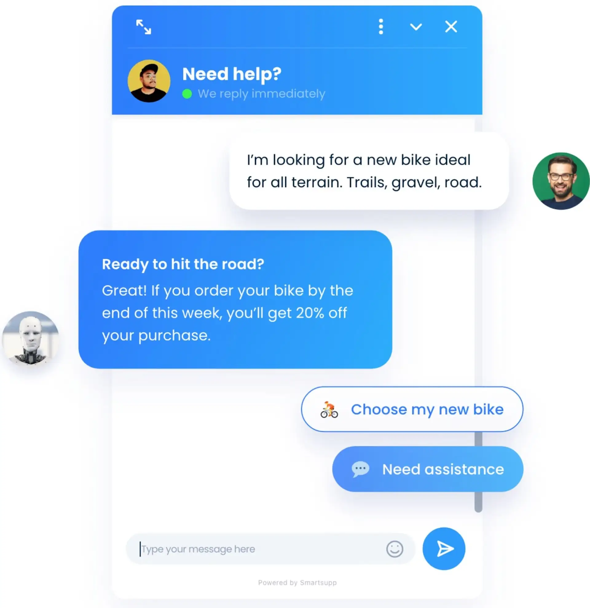 AI Customer Engagement: Hybrid Chatbot