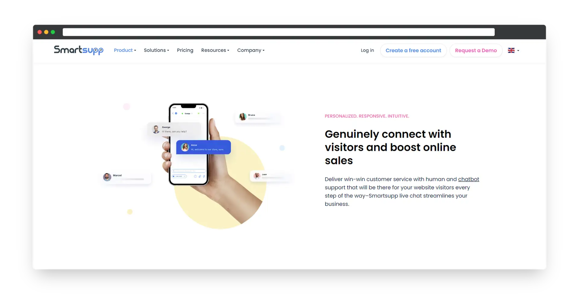 Smartsupp chatbot