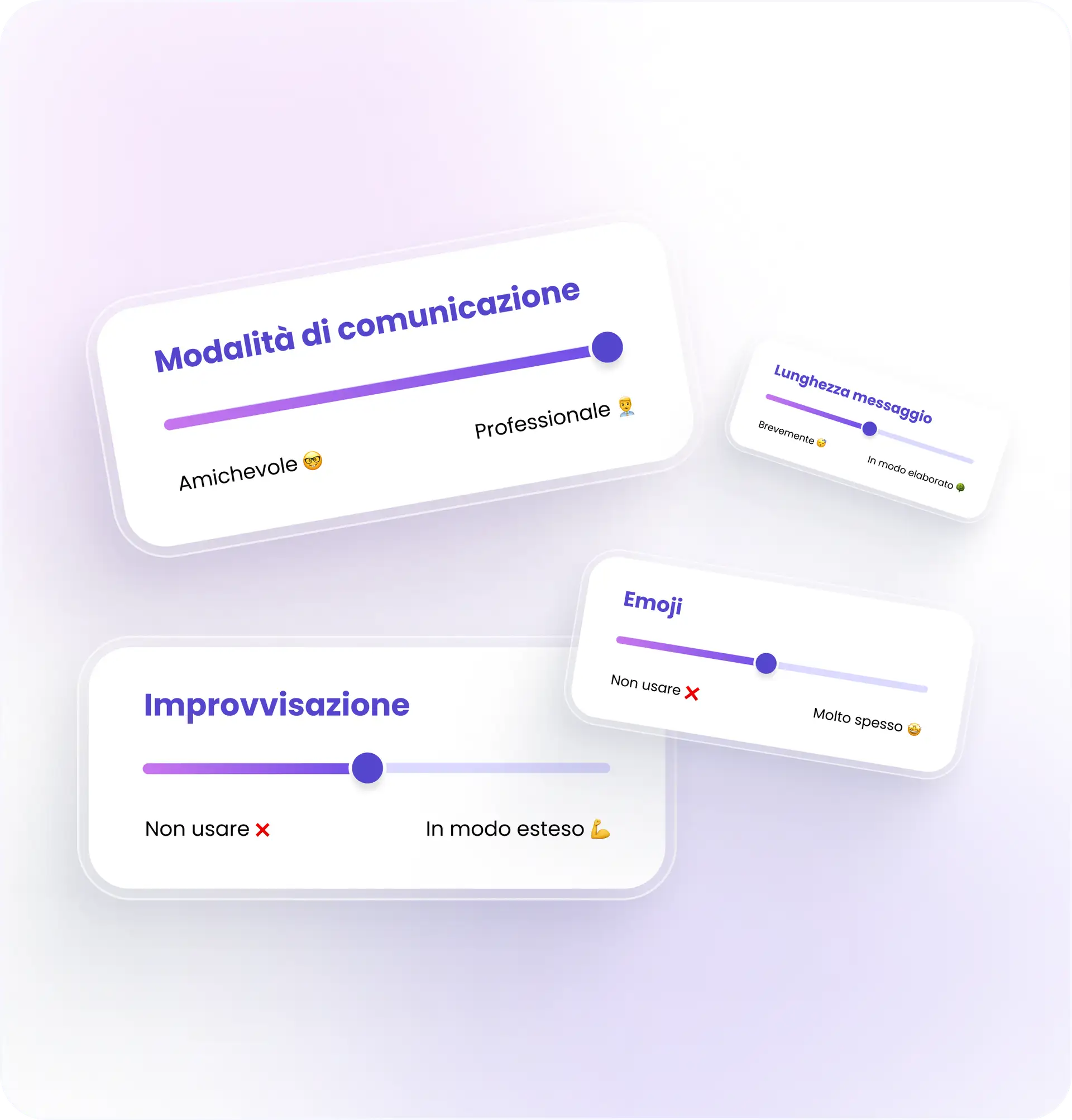 Assistente agli acquisti Smartsupp AI - Stile di comunicazione