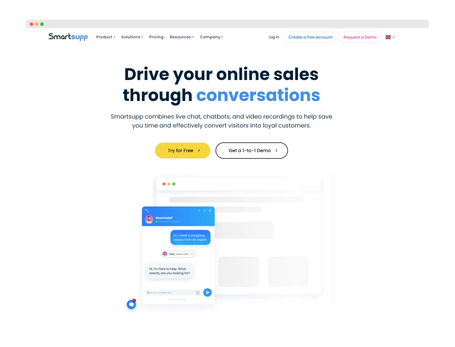 Supporting customers with Smartsupp
