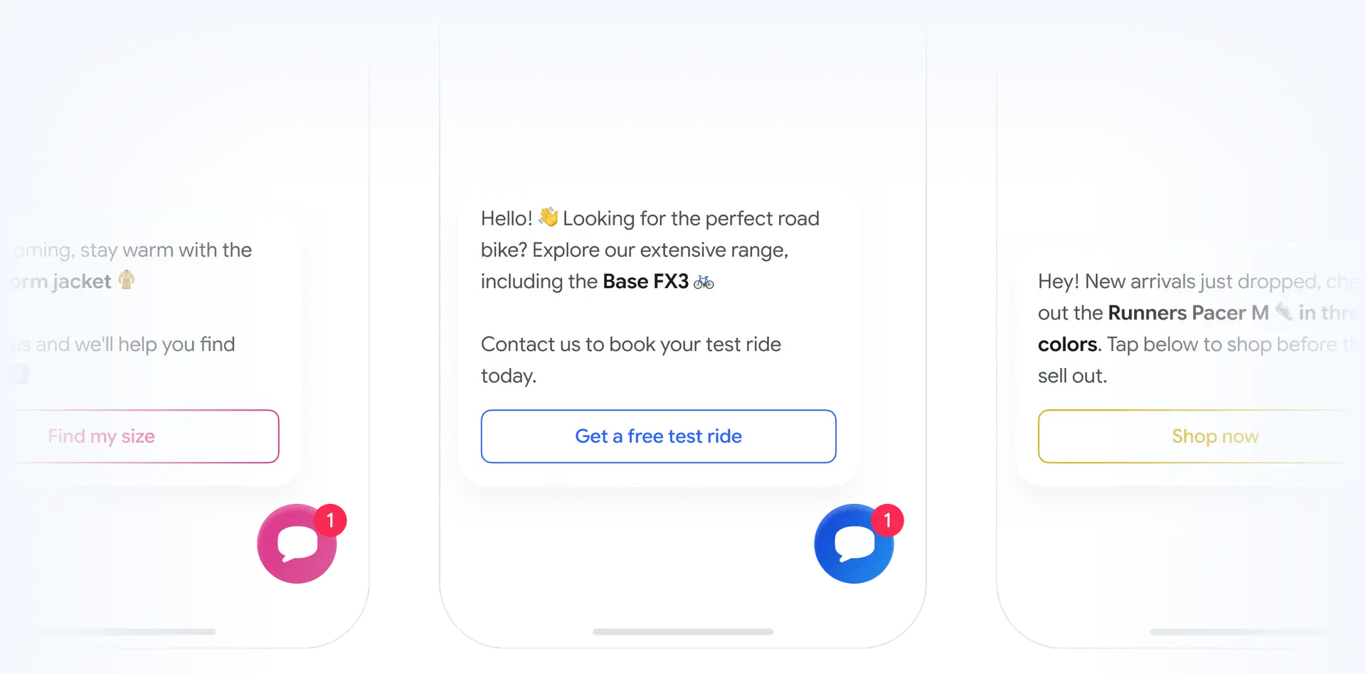 personalized messages