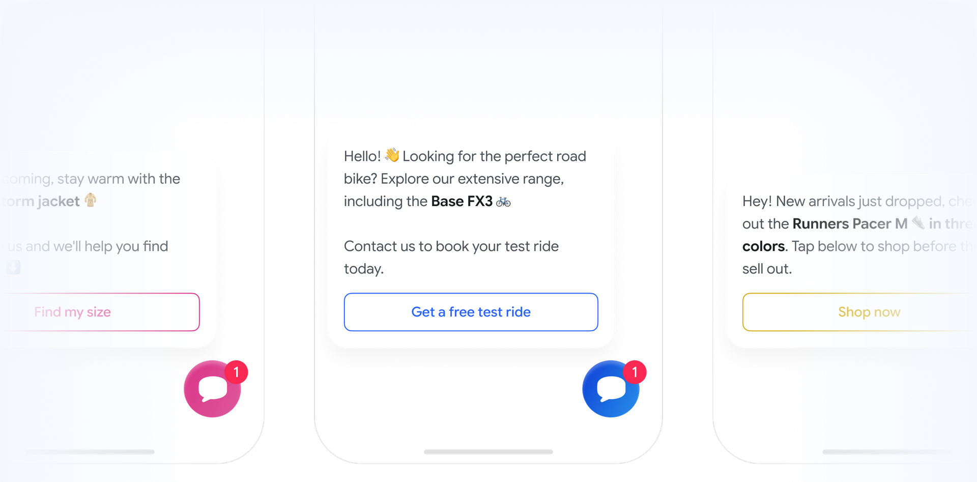 personalized messages