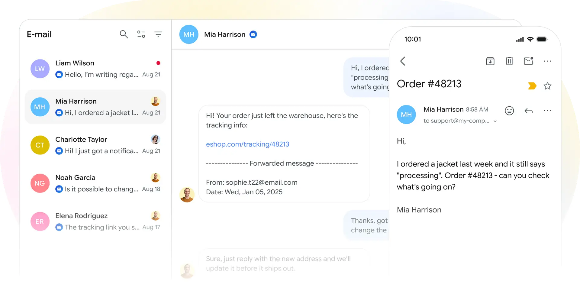 Smartsupp e-mail integration