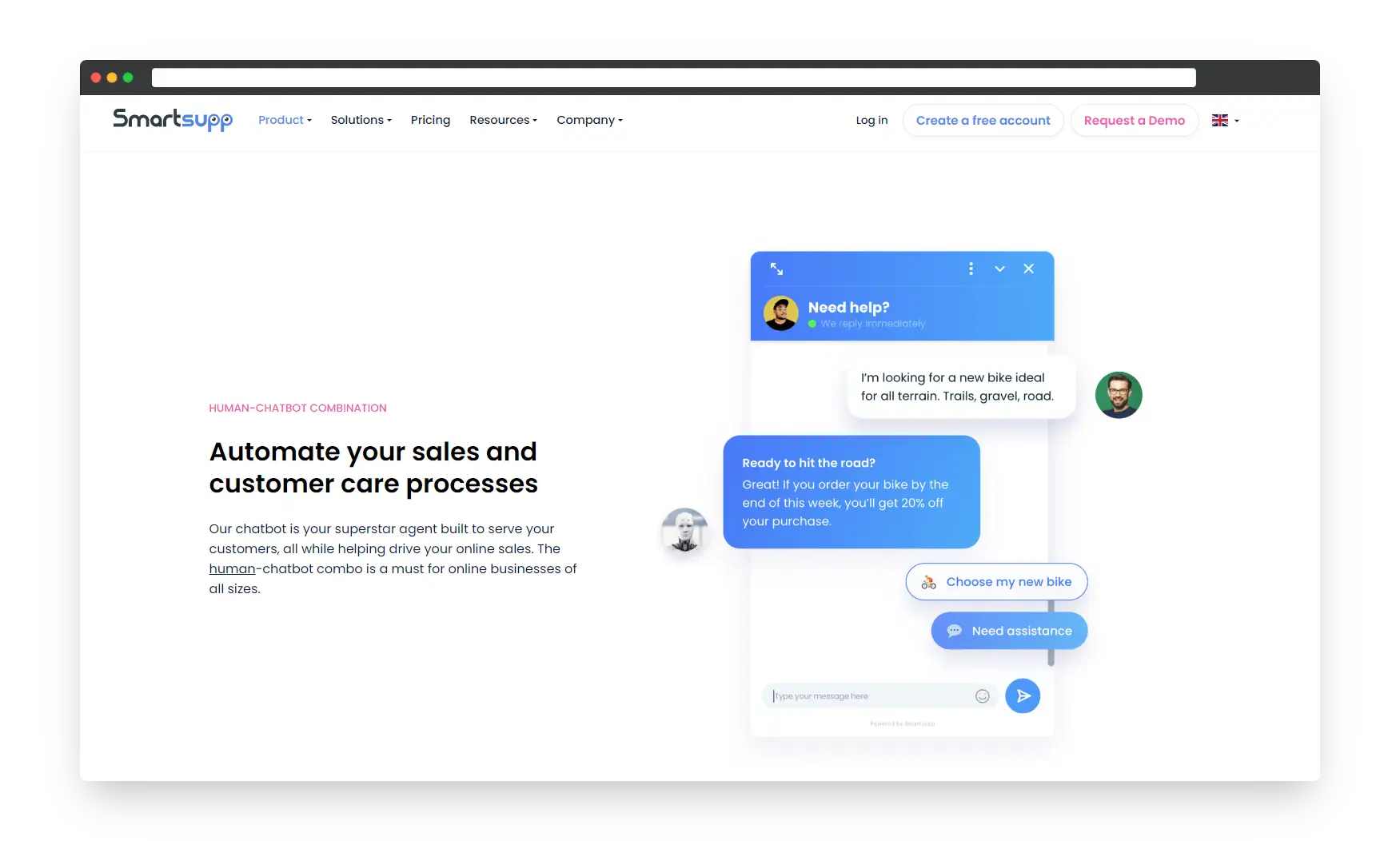 Smartsupp live chat