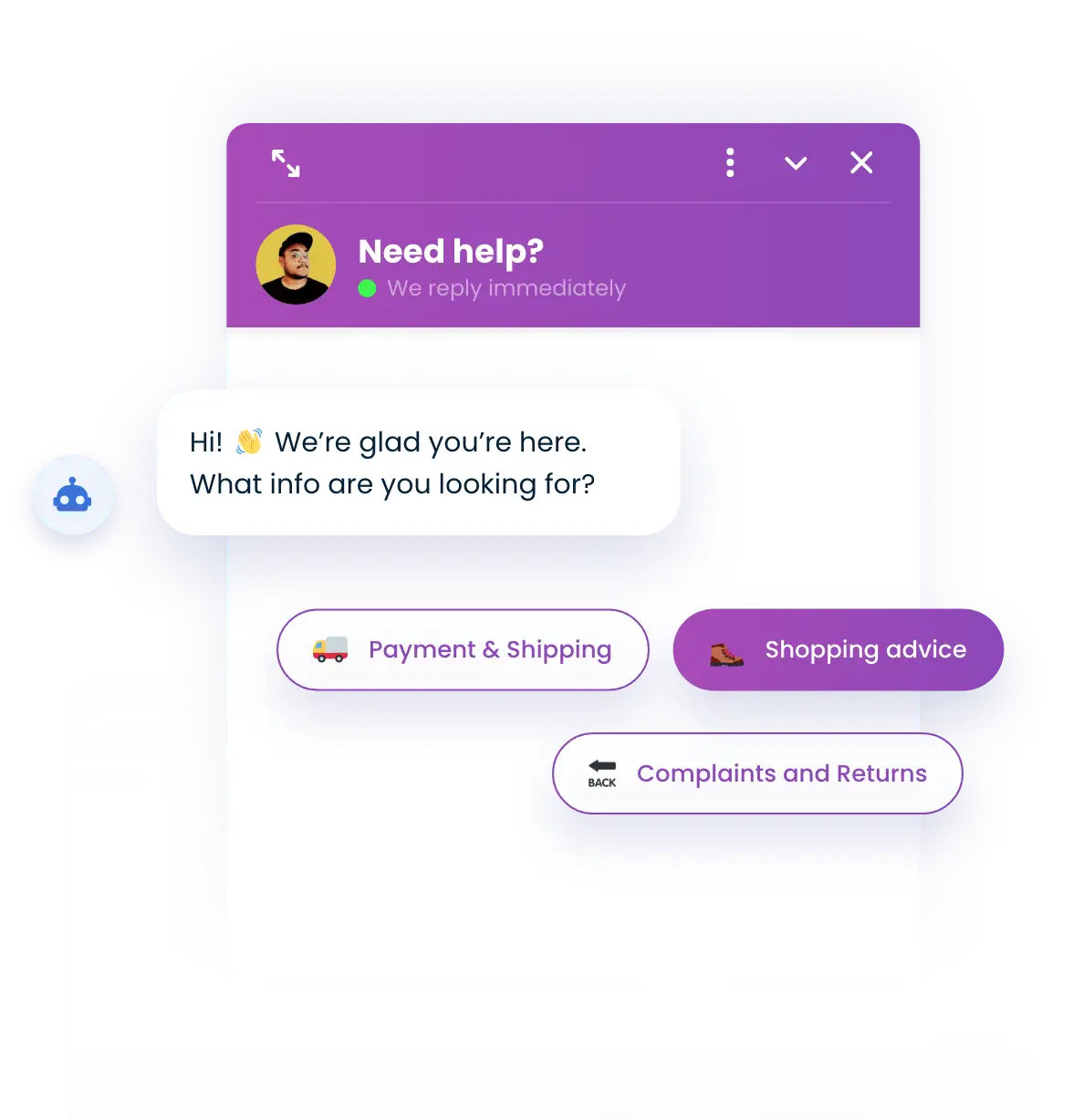 Chatbot conversation