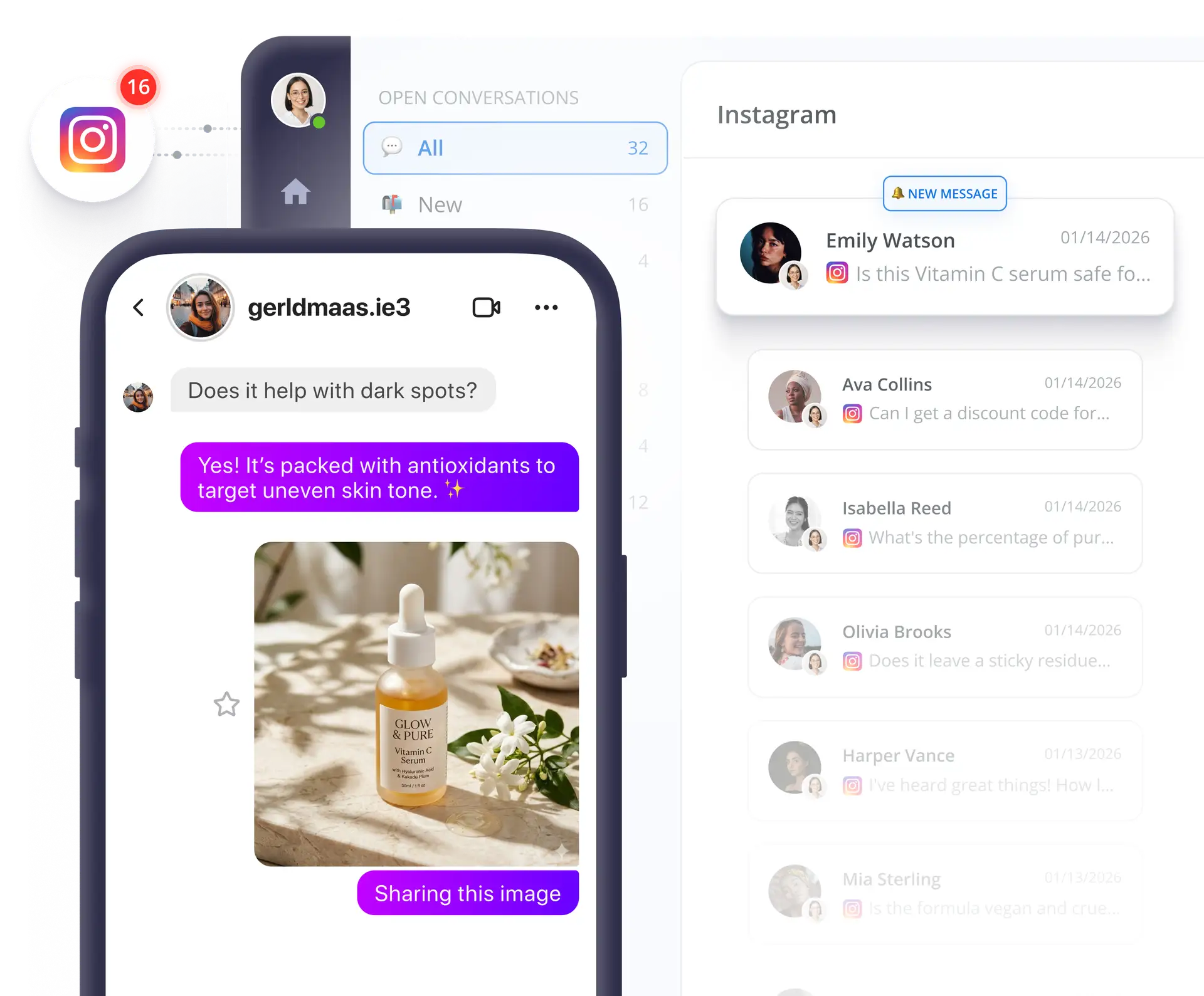 Smartsupp - Instagram integration