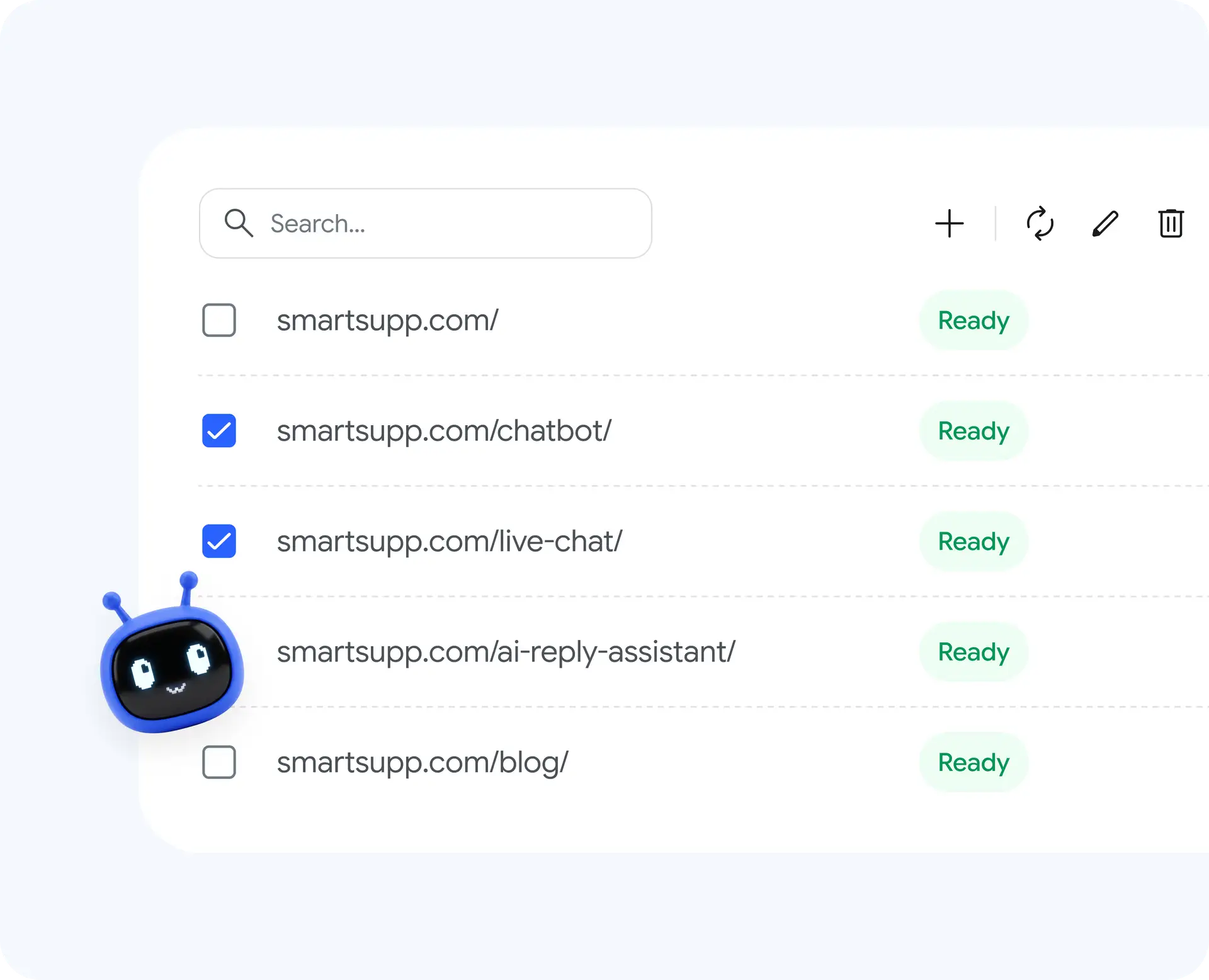 We've improved the UX for managing sources