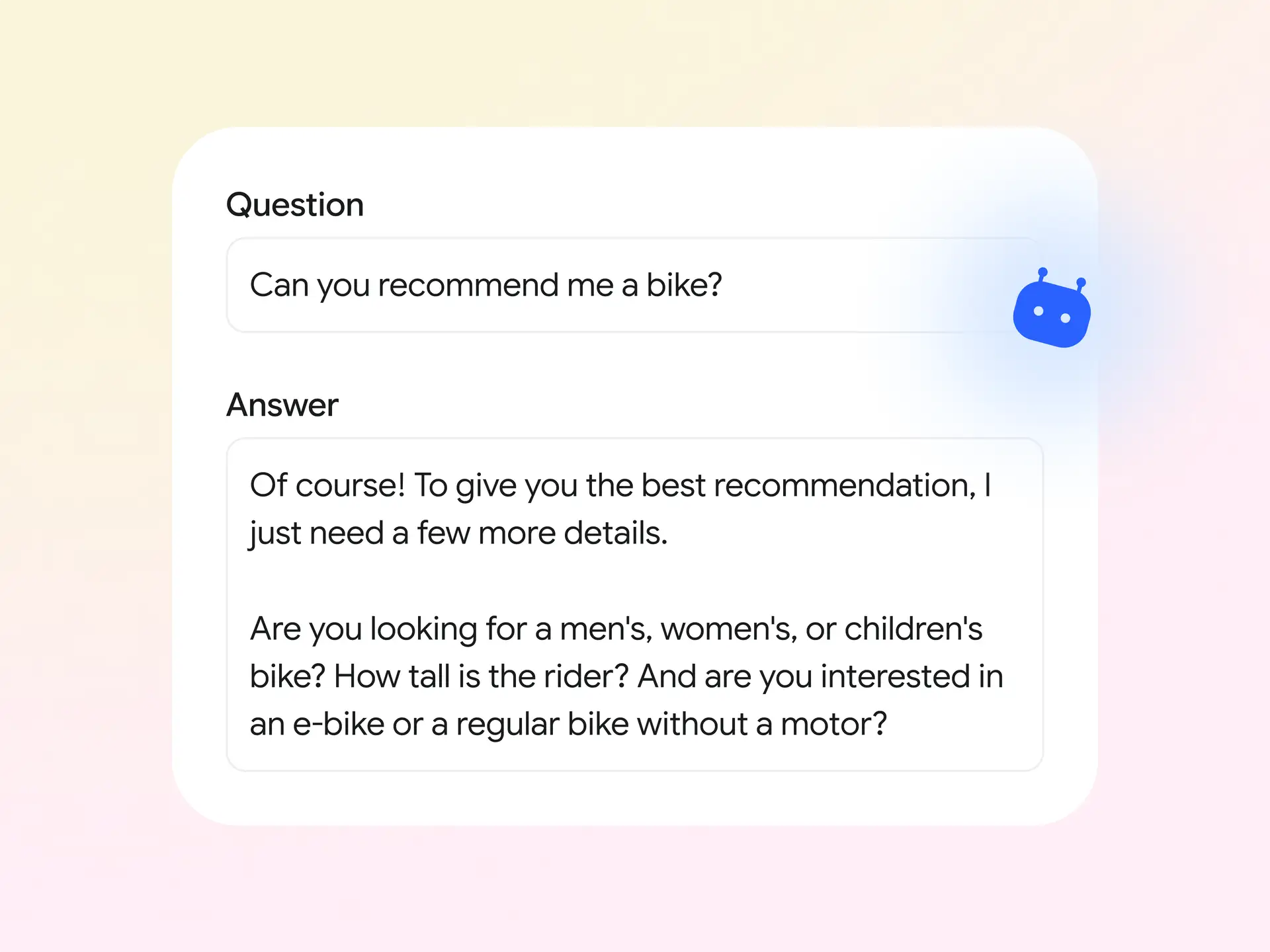 Ready to customize your AI responses