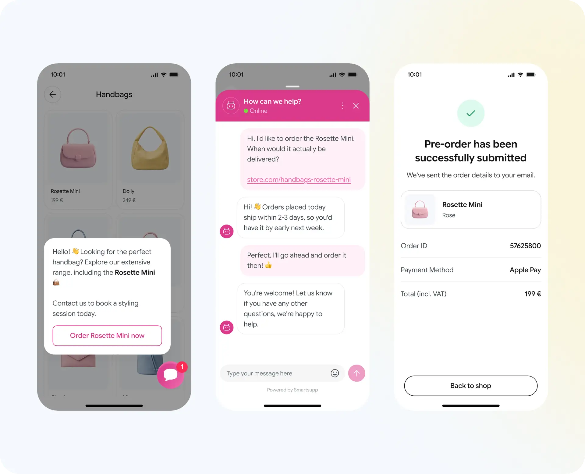 Growing E-commerce Sales with AI-powered Conversations