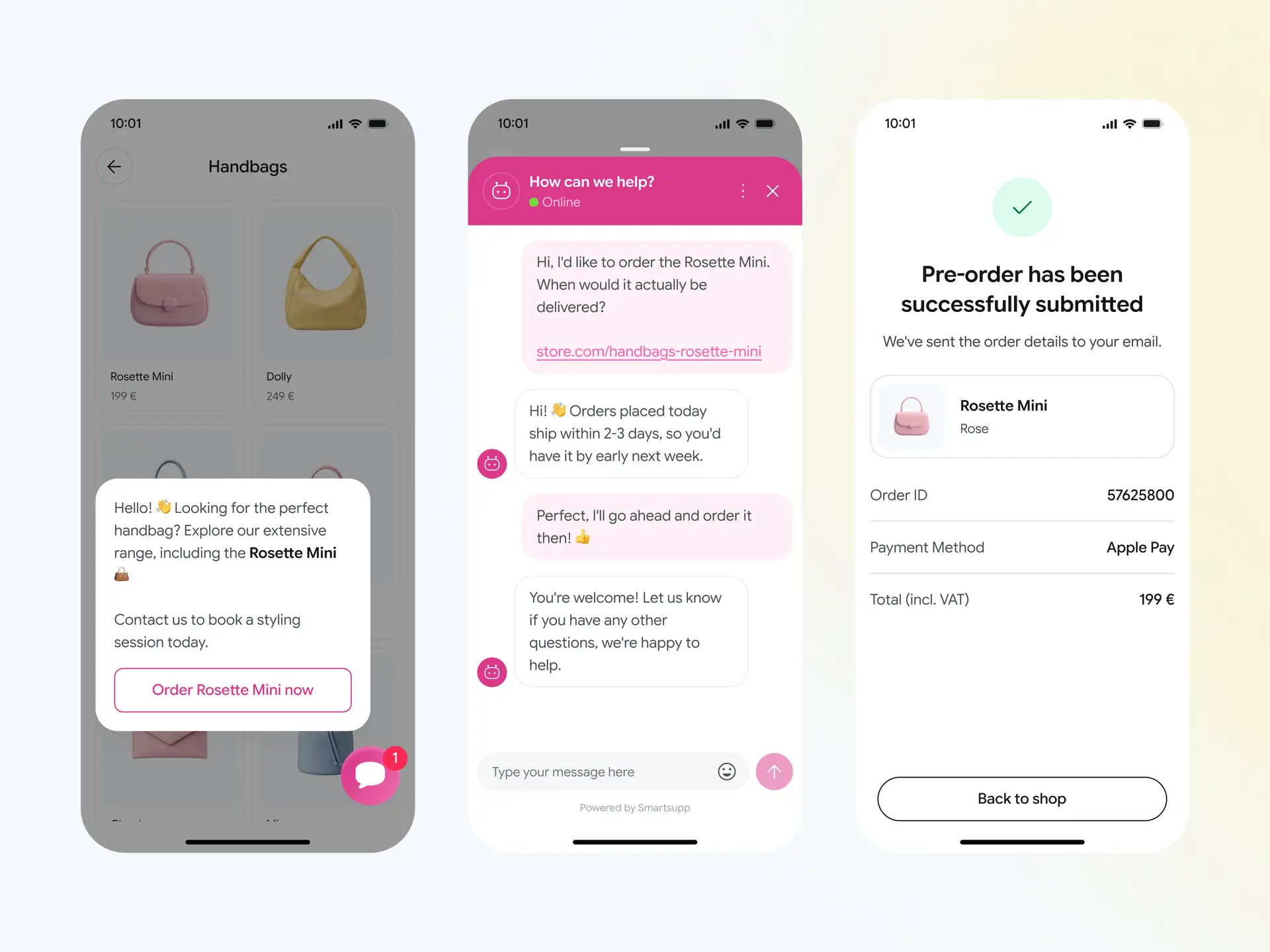 Growing E-commerce Sales with AI-powered Conversations