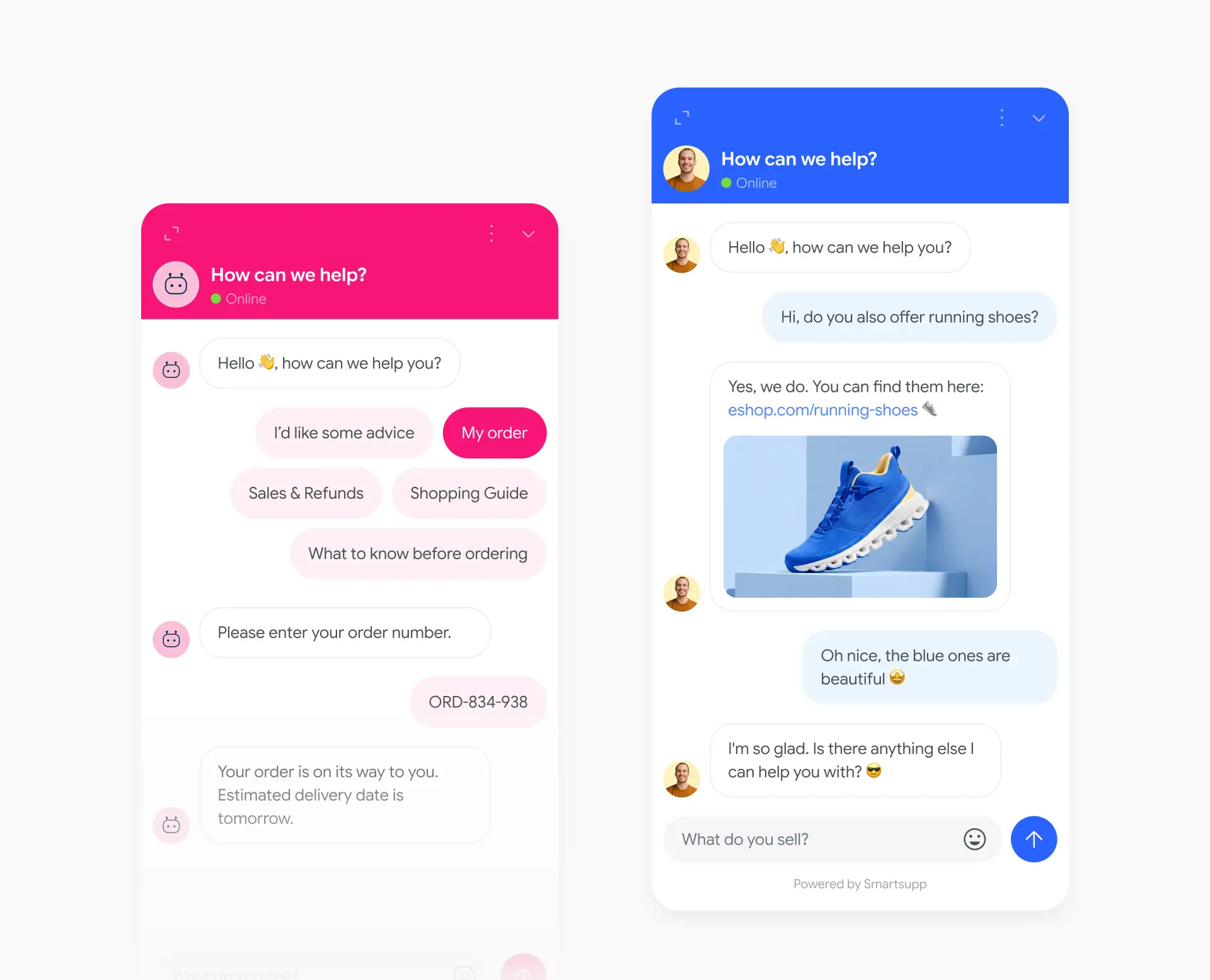 Chatbot vs Live chat