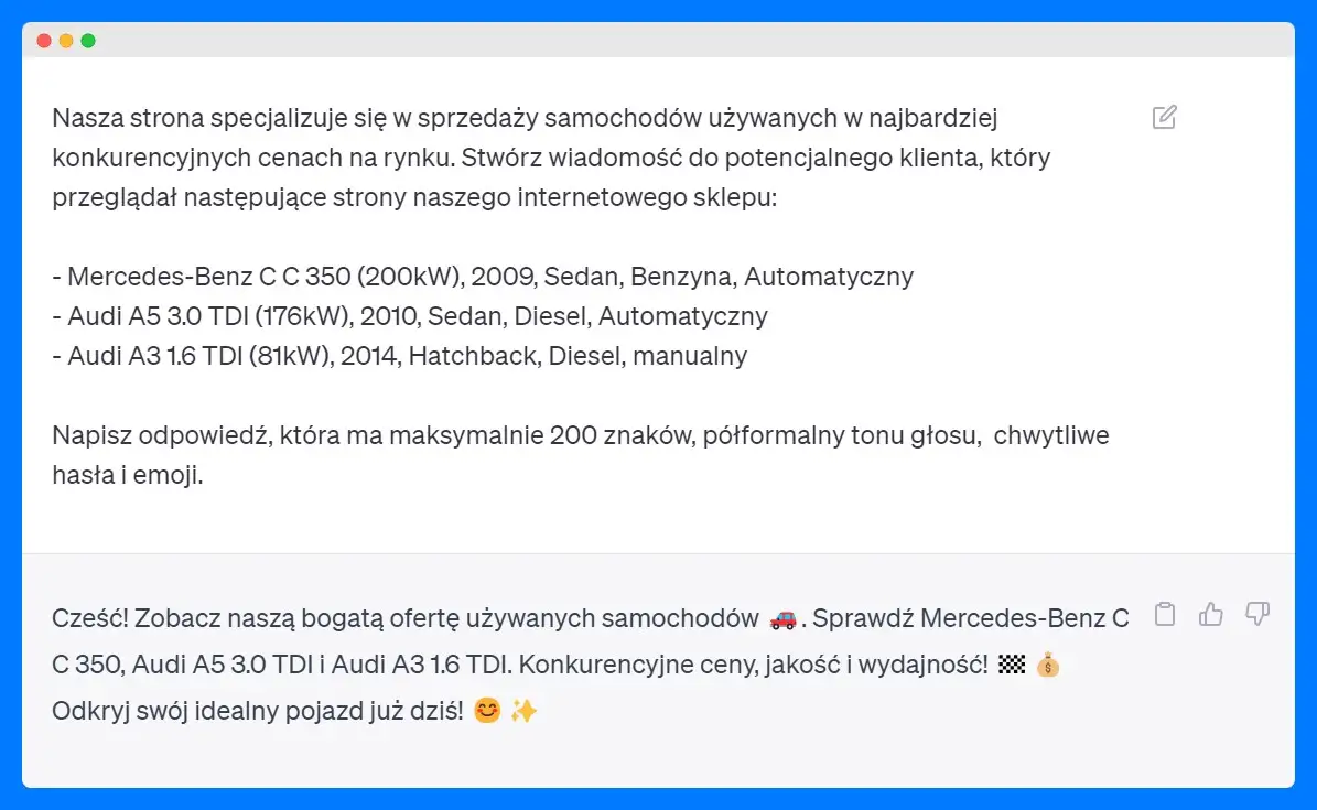 Przyszłość E-commerce: ChatGPT Live Czat