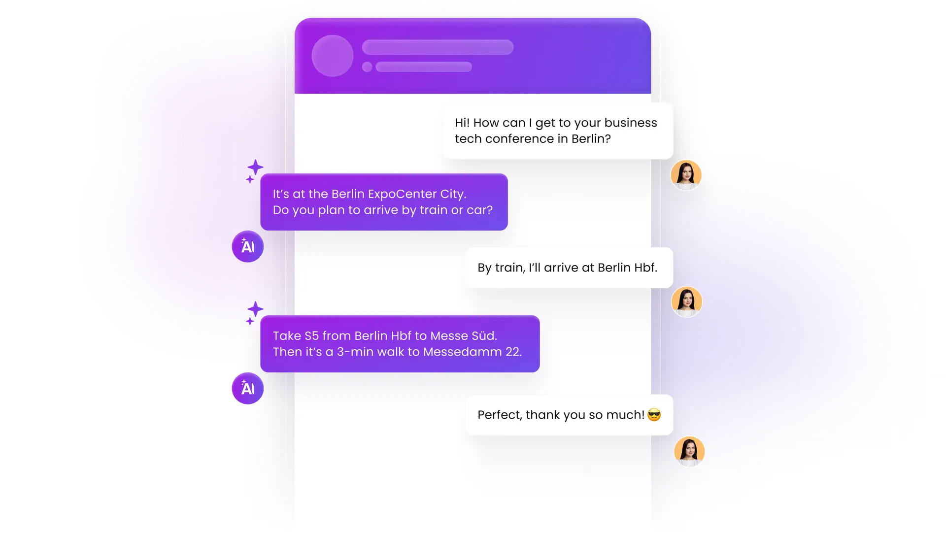 Smartsupp AI Assistant for websites