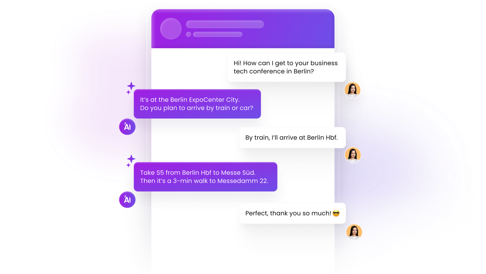 Smartsupp AI Assistant for websites
