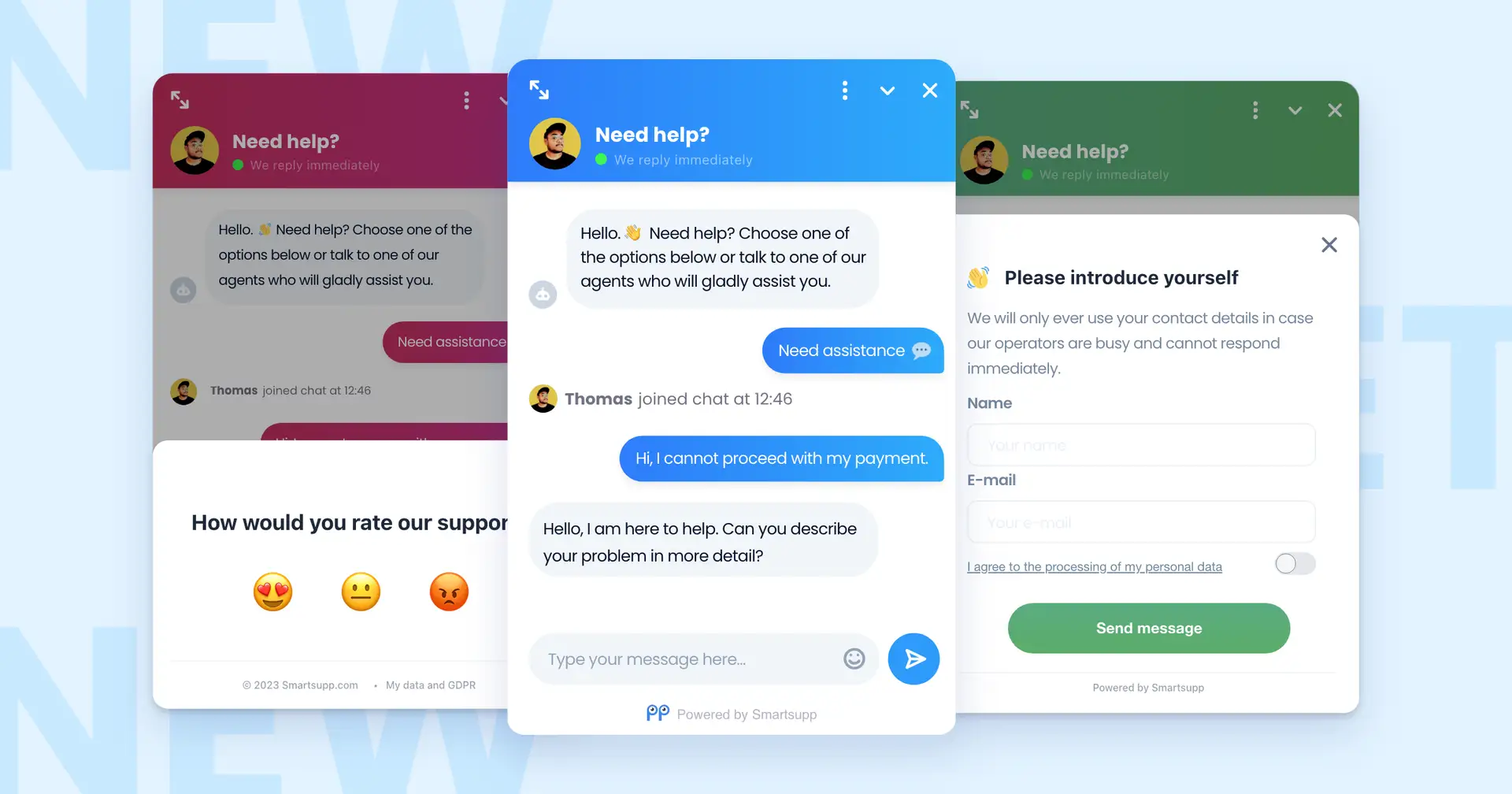Modern and faster than ever! We bring you a new improved chat box! ⚡
