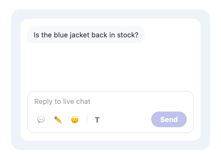 Switching to note mode and adding an internal note to a conversation