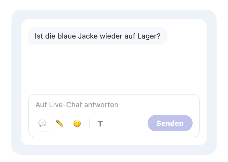 In den Notizmodus wechseln und eine interne Notiz zu einer Konversation hinzufügen