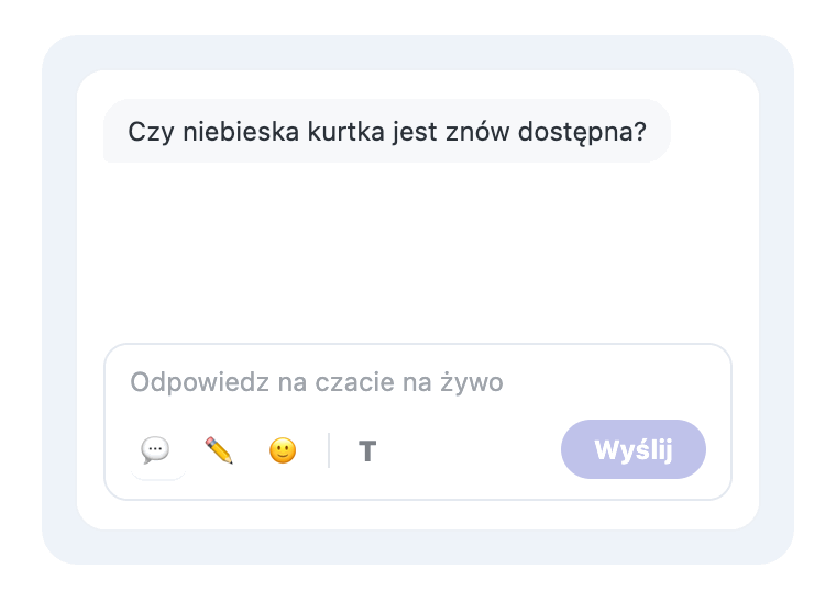 Przełączenie na tryb notatki i dodanie notatki wewnętrznej do rozmowy
