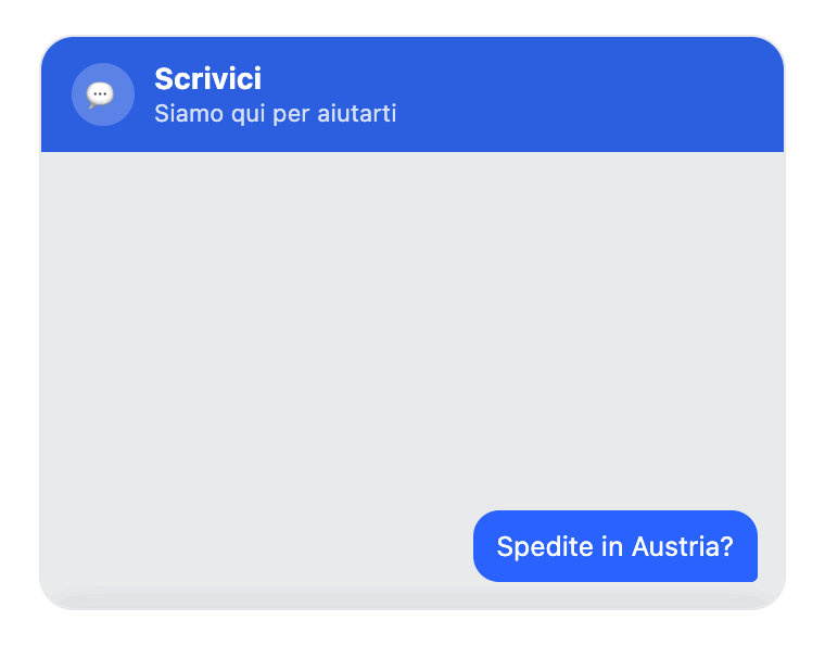 Le impostazioni del modulo di contatto all'interno di un agente AI