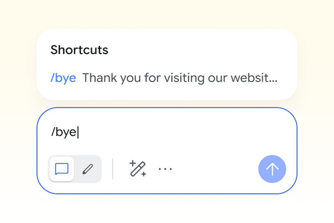 Shortcuts texts