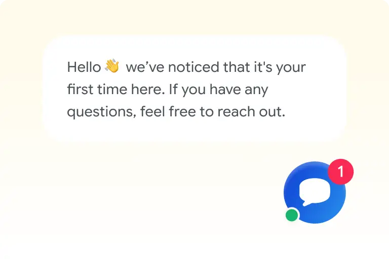 Win back customers who left your site