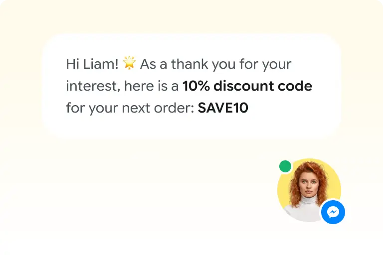 Win back customers who left your site