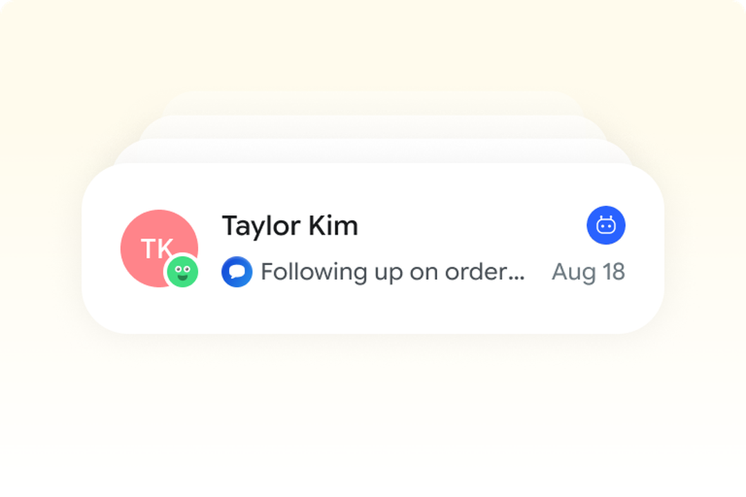 Conversation history