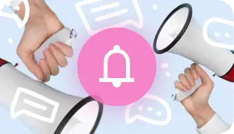 Share media and files from applications directly to Smartsupp