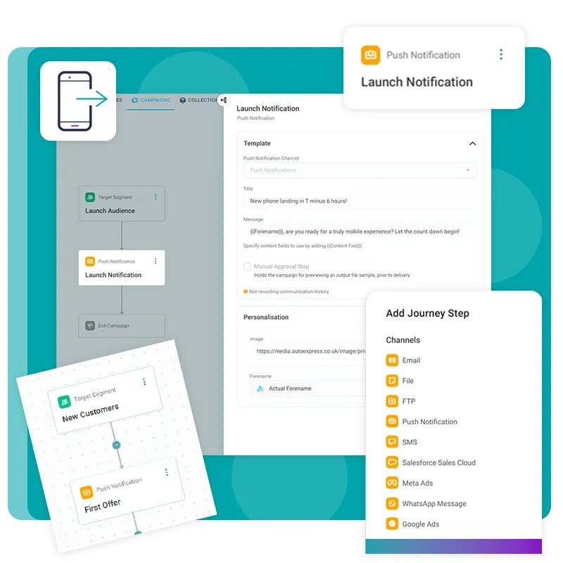 Push notifications in Apteco Orbit