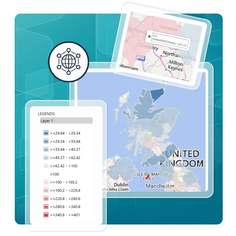 Penetration mapping Q2 2025