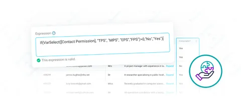 Data grid expressions