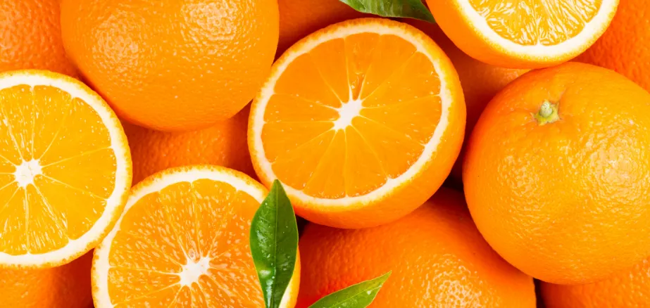 Orange segments image