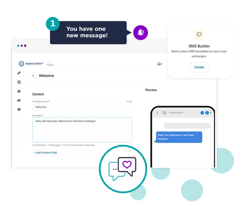 Targeted messaging, seamlessly integrated 