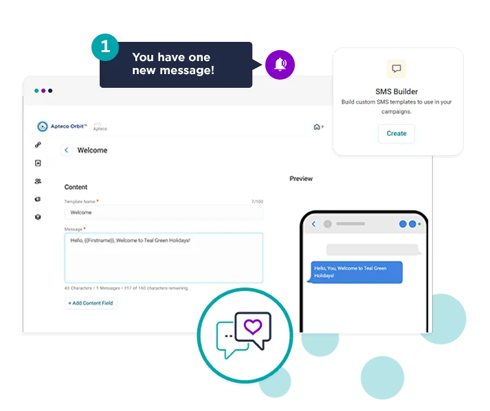 Targeted messaging, seamlessly integrated 