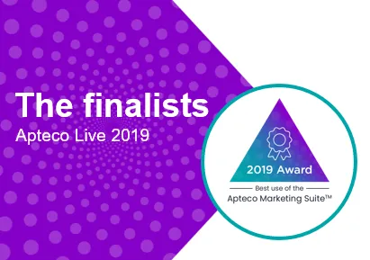 Our 2019 finalists announced – Best use of the Apteco Marketing Suite award