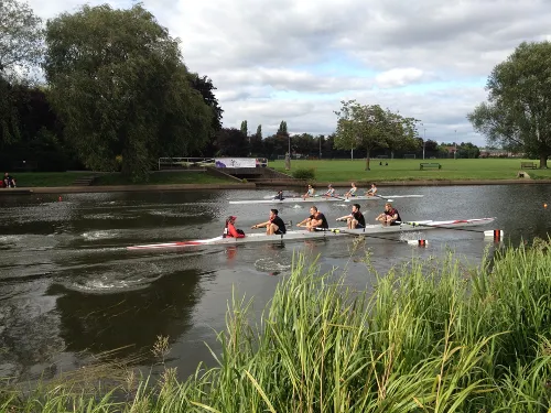 Apteco sponsor Coxed Fours Race at Warwick Regatta