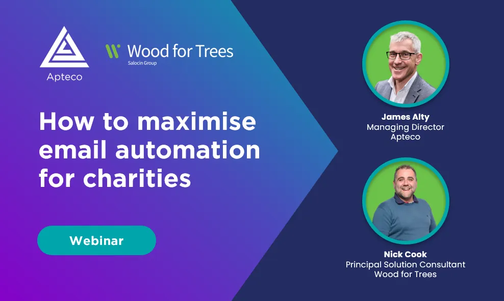 How to maximise email automation for charities webinar