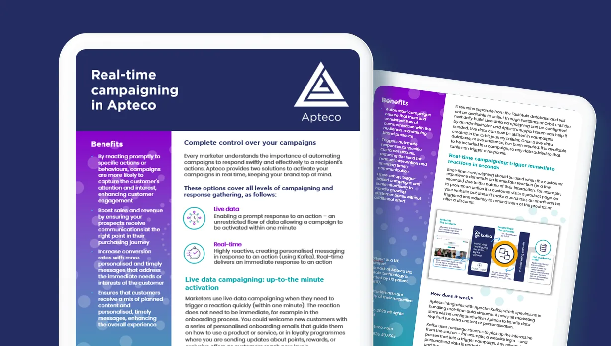 Real-time campaigning