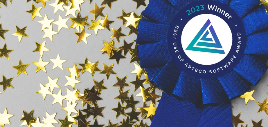 Winning award entry announced at Apteco Live 2023