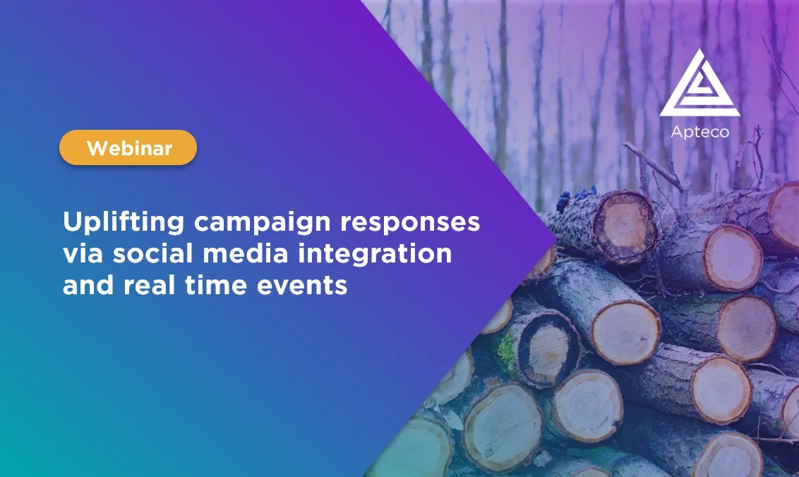 Webinar: Uplifting campaign responses via social media integration and real time events