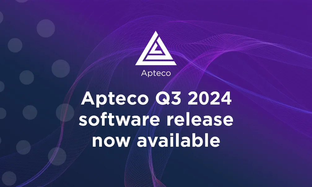 Apteco Q3 2024 software release now available